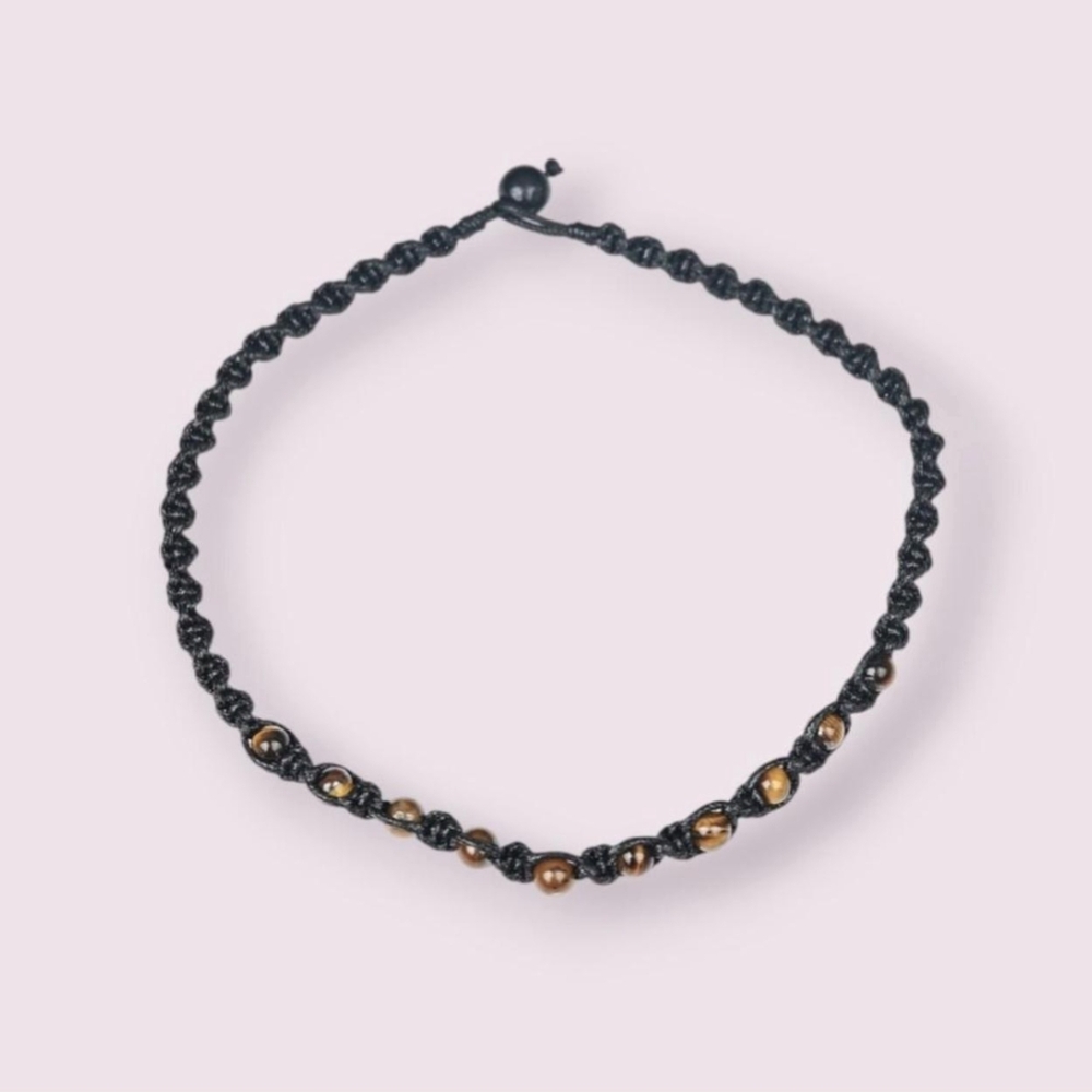 Paparazzi Black and Brown Beaded Men's Bracelet